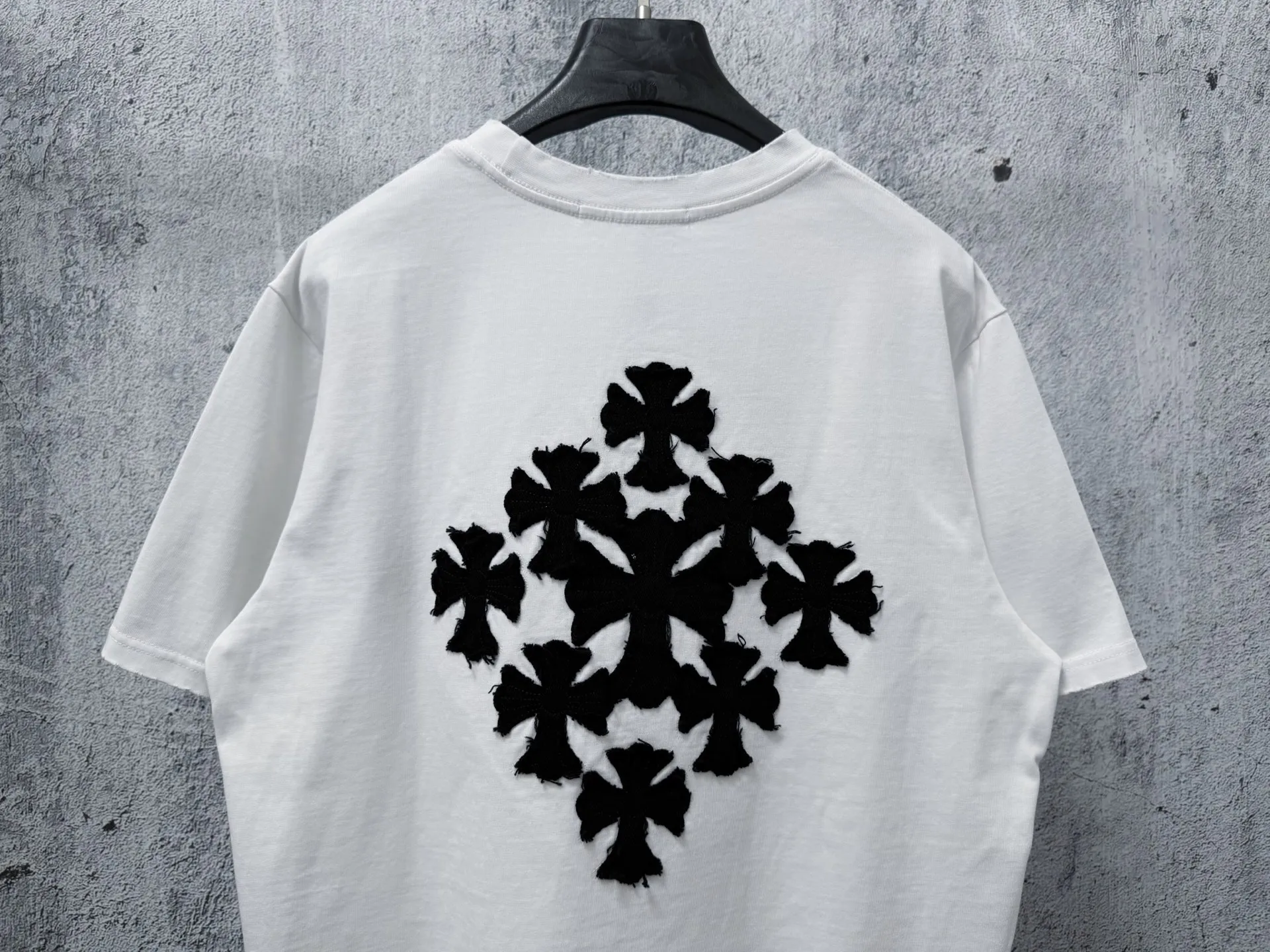 ￼ 【chrome hearts】 2026ss T 100% 32 .2026 ， Same Style ：White Black Size：S-XL